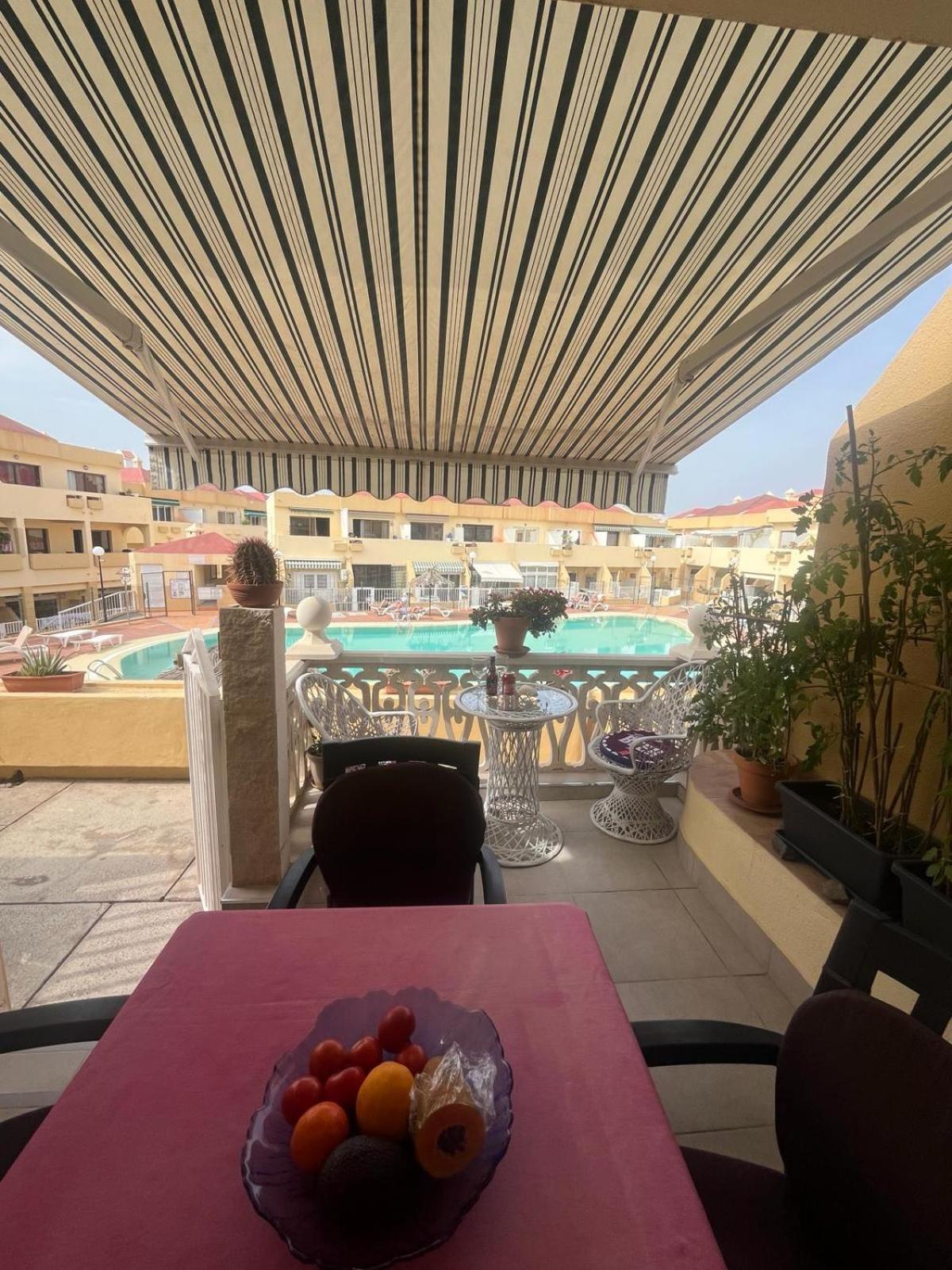 Cozy Pool View Apartment H-11 Mareverde 阿德耶 外观 照片